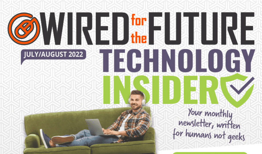 tech insider july aug newsletter promo